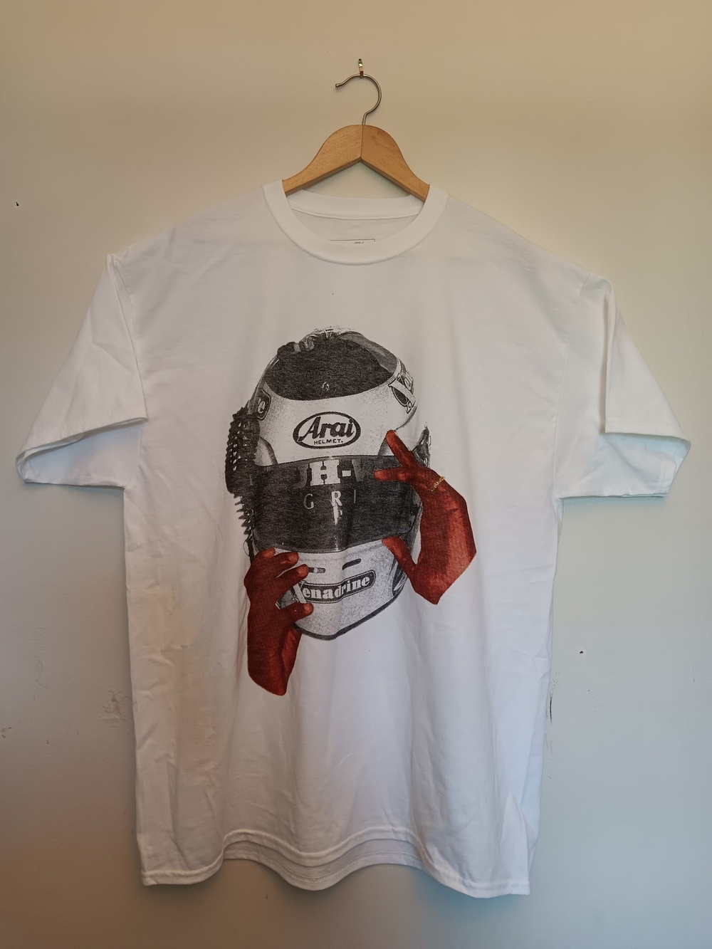 Frank Ocean White Racing Tee